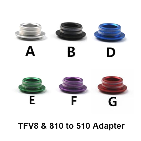810 to 510 adapter for TFV8 Atomizer